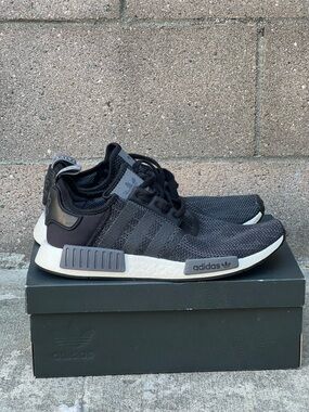Adidas NMD R1 Black Boost Sneakers Men’s Size 11